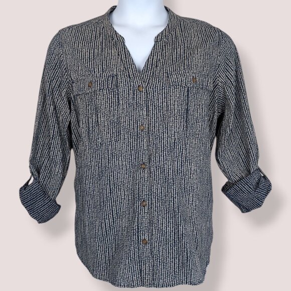 L.L. Bean Tops - L.L. Bean 100% Organic Cotton Button Down Shirt